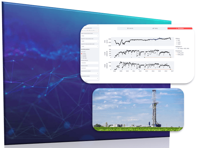 Automated forecasting of production