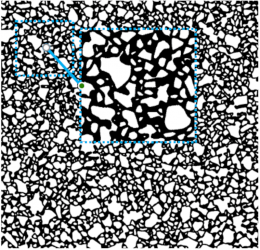 Large microporous system illustration